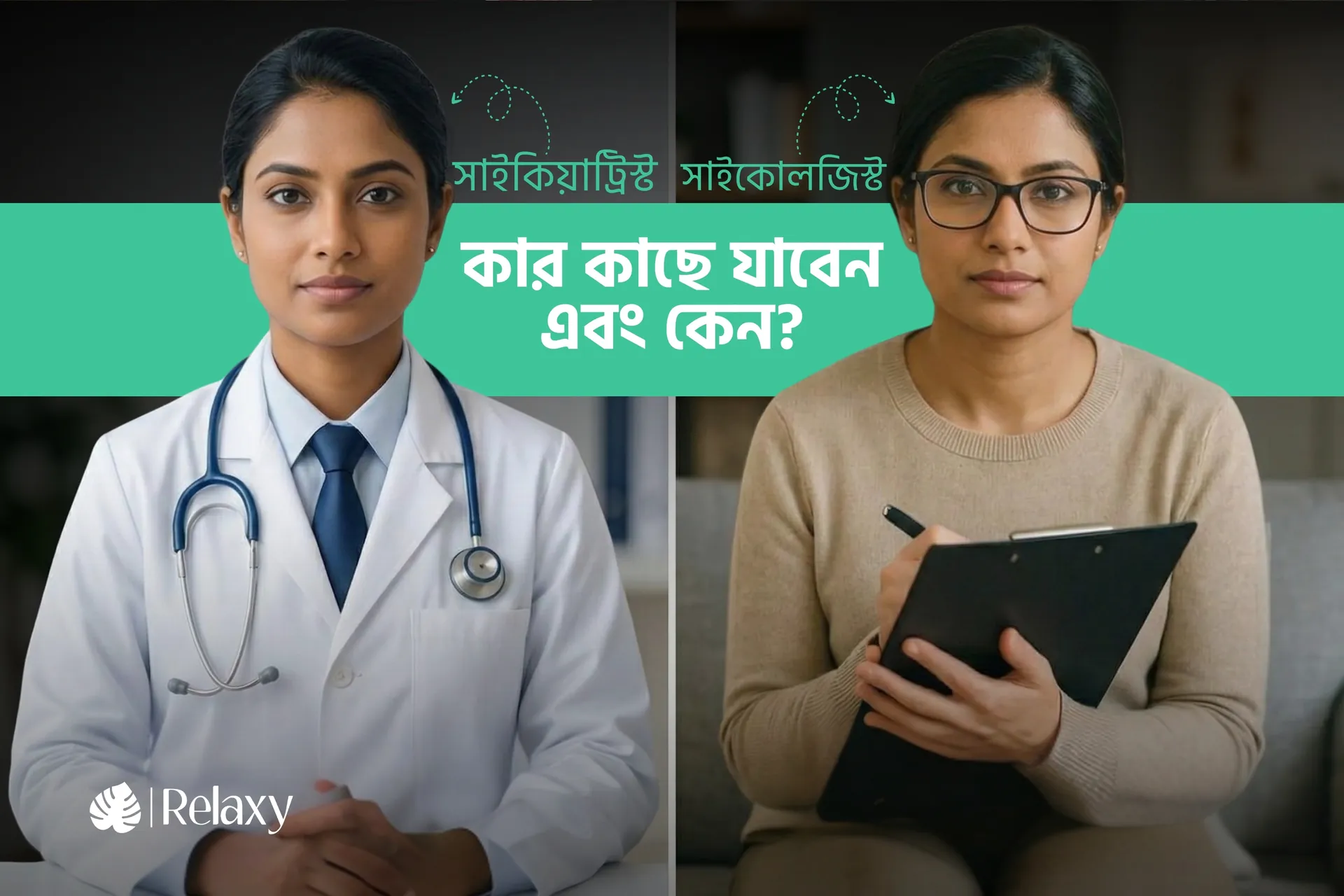 সাইকোলজিস্ট এবং সাইকিয়াট্রিস্ট এর মধ্যে পার্থক্য