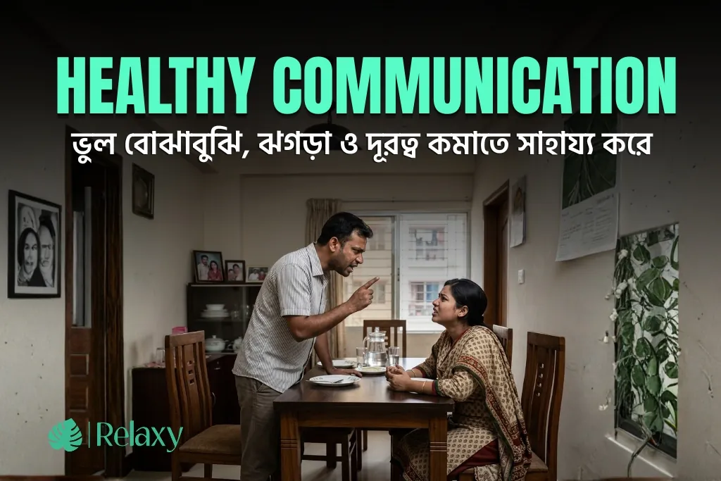 Relationship Issues: ভুল বোঝাবুঝি, ঝগড়া ও দূরত্ব কমাতে Healthy Communication