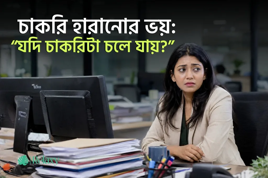 চাকরি হারানোর ভয়: “যদি হুট করে চাকরিটা চলে যায়?”