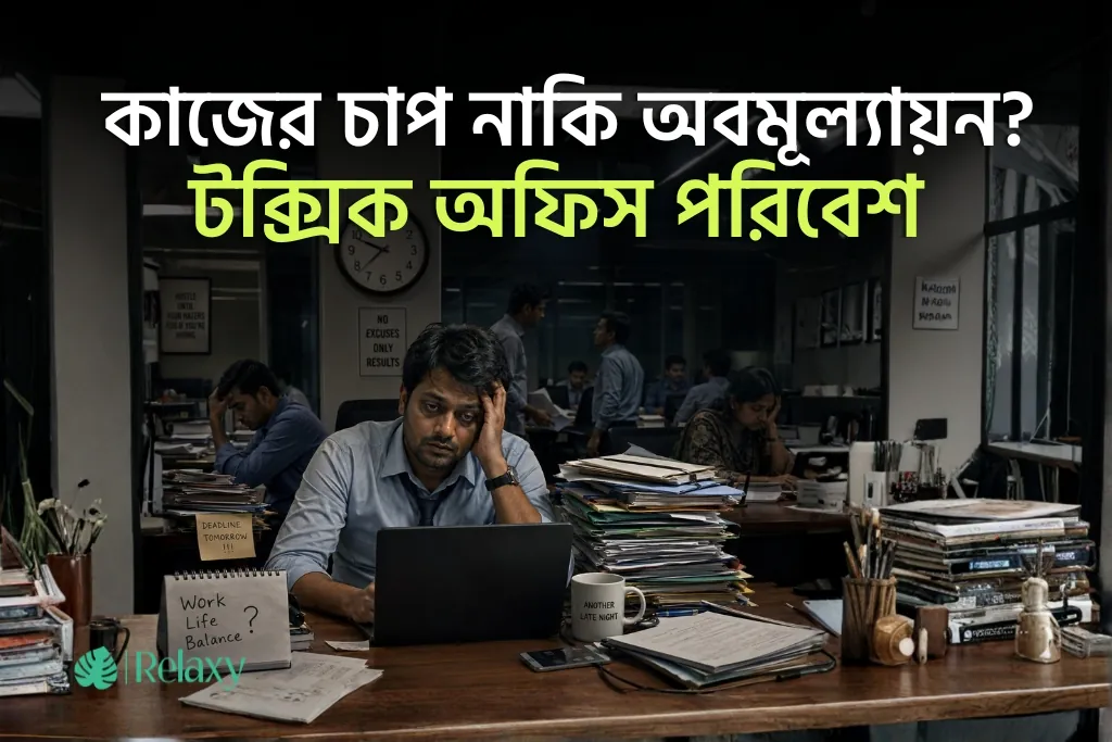 কাজের চাপ নাকি অবমূল্যায়ন? টক্সিক অফিস পরিবেশ এবং আমাদের ‘Self-Worth’